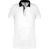 MEN'S TWO-TONE JERSEY POLO SHIRT