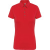 LADIES' SHORT SLEEVED JERSEY POLO SHIRT