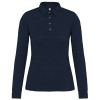 LADIES' LONG SLEEVE JERSEY POLO SHIRT