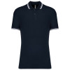 MEN'S 2 STRIPED SHORT SLEEVED POLOSHIRT