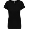 LADIES' SHORT-SLEEVED CREW NECK T-SHIRT