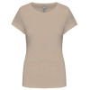 LADIES' SHORT-SLEEVED CREW NECK T-SHIRT