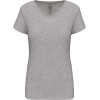 LADIES' SHORT-SLEEVED V-NECK T-SHIRT