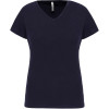 LADIES' SHORT-SLEEVED V-NECK T-SHIRT