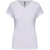 LADIES' SHORT-SLEEVED V-NECK T-SHIRT