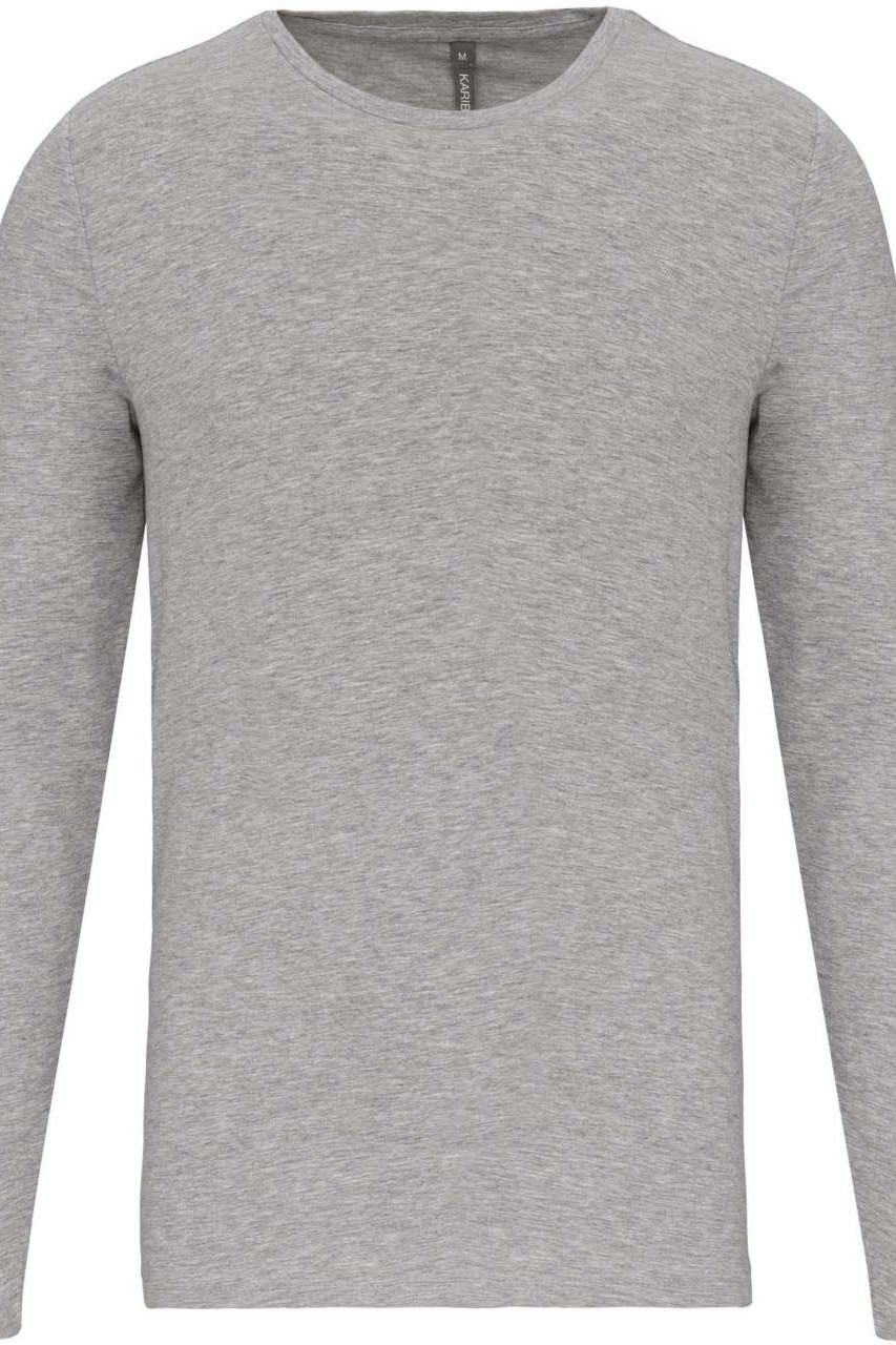 MEN'S LONG-SLEEVED CREW NECK T-SHIRT