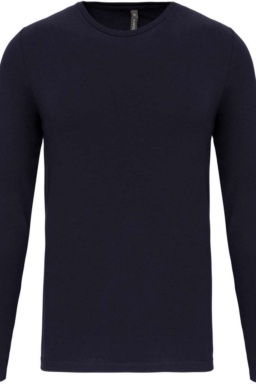 MEN'S LONG-SLEEVED CREW NECK T-SHIRT