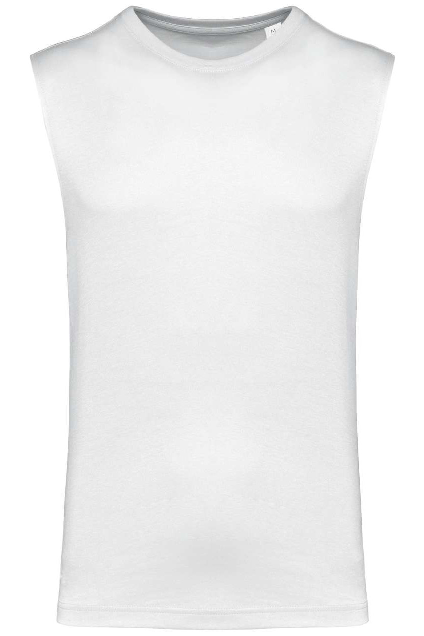 ECO-FRIENDLY MEN SLEEVELESS T-SHIRT
