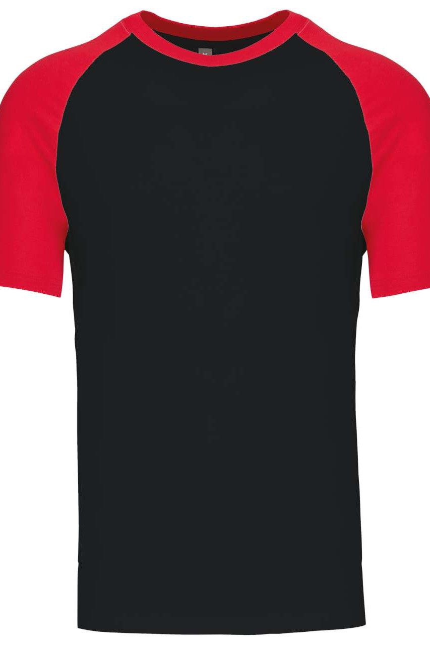 BASEBALL - SHORT-SLEEVED TWO-TONE T-SHIRT