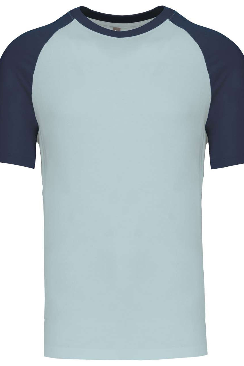 BASEBALL - SHORT-SLEEVED TWO-TONE T-SHIRT