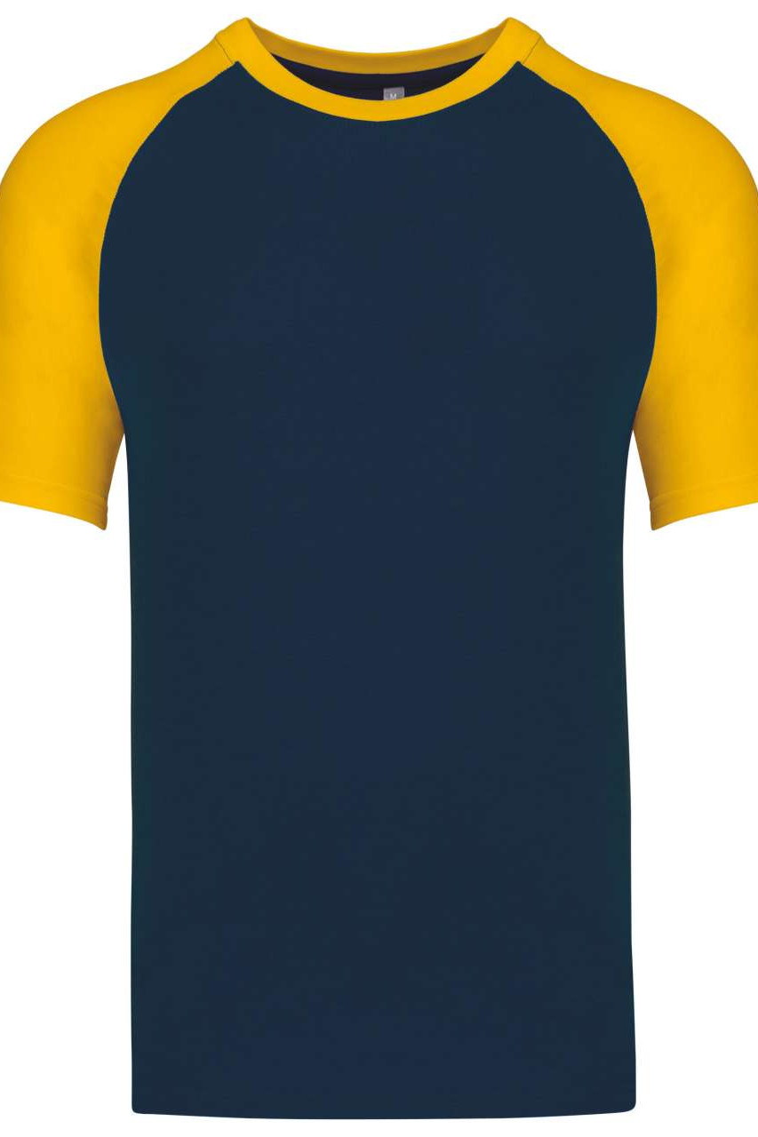 BASEBALL - SHORT-SLEEVED TWO-TONE T-SHIRT