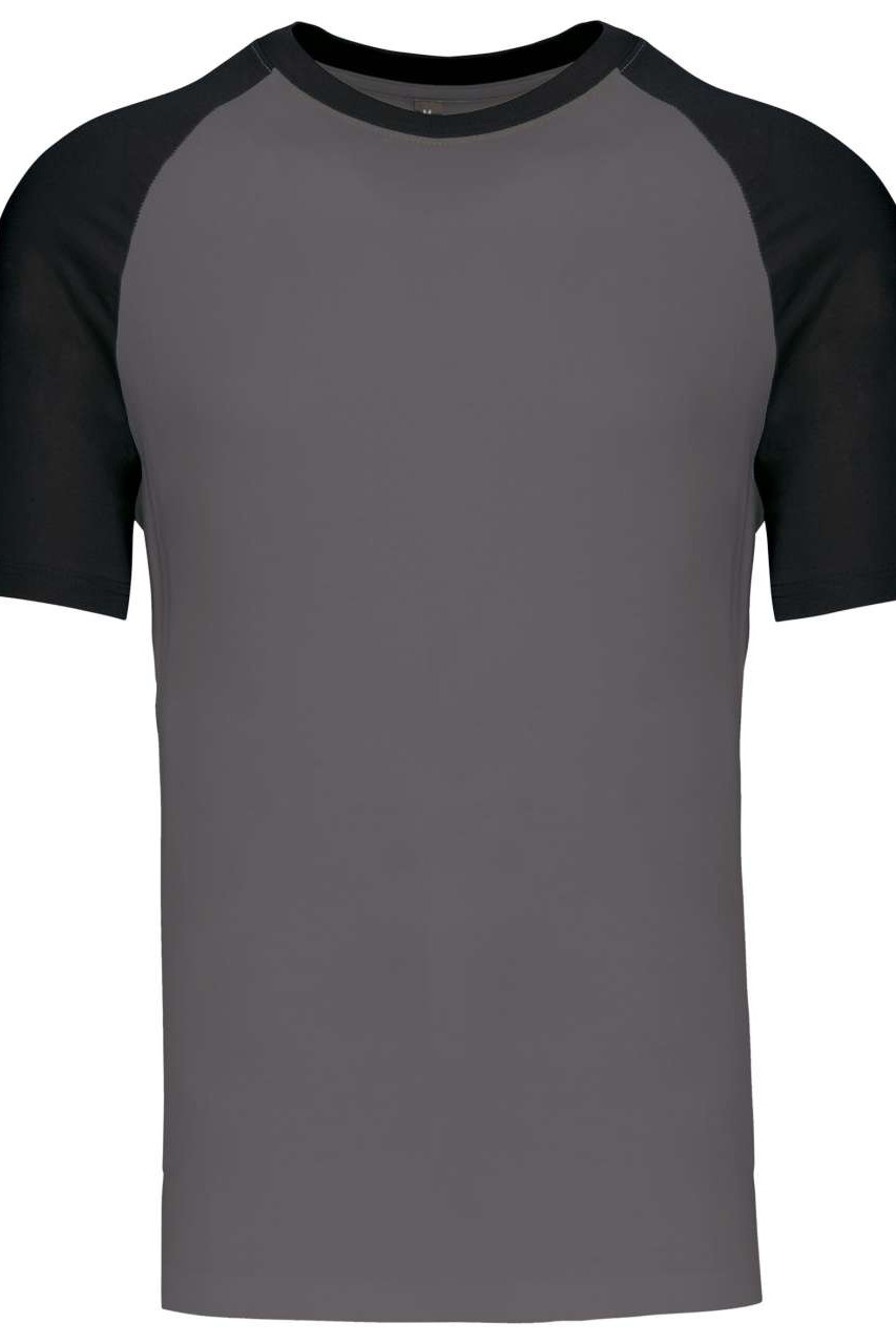 BASEBALL - SHORT-SLEEVED TWO-TONE T-SHIRT