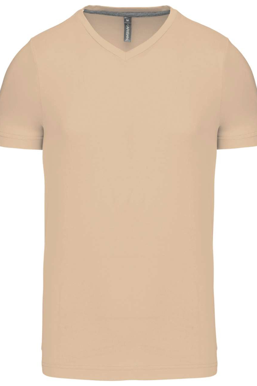 MEN'S SHORT-SLEEVED V-NECK T-SHIRT