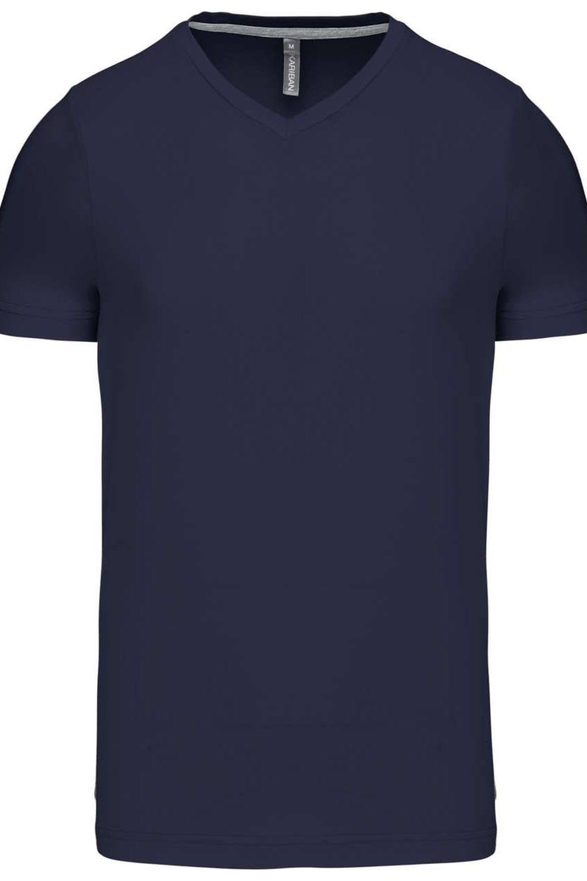 MEN'S SHORT-SLEEVED V-NECK T-SHIRT