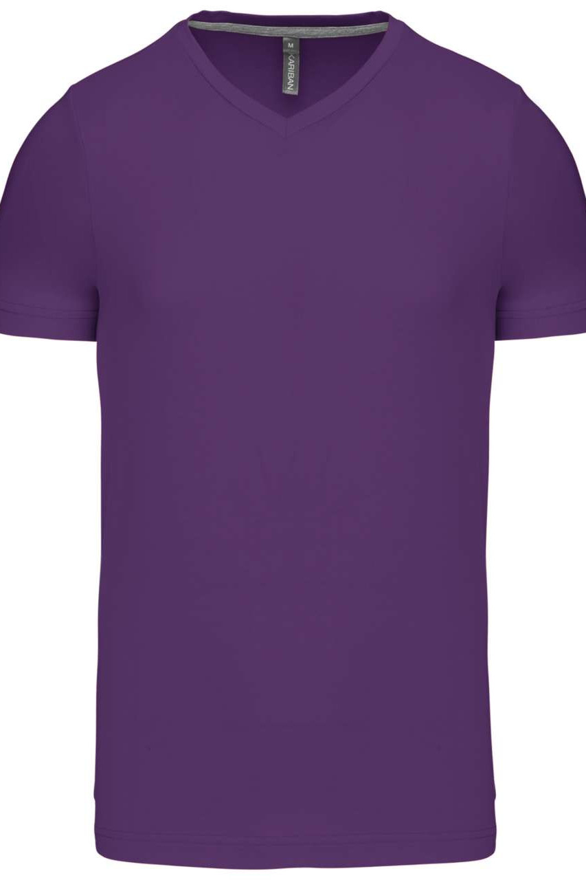 MEN'S SHORT-SLEEVED V-NECK T-SHIRT