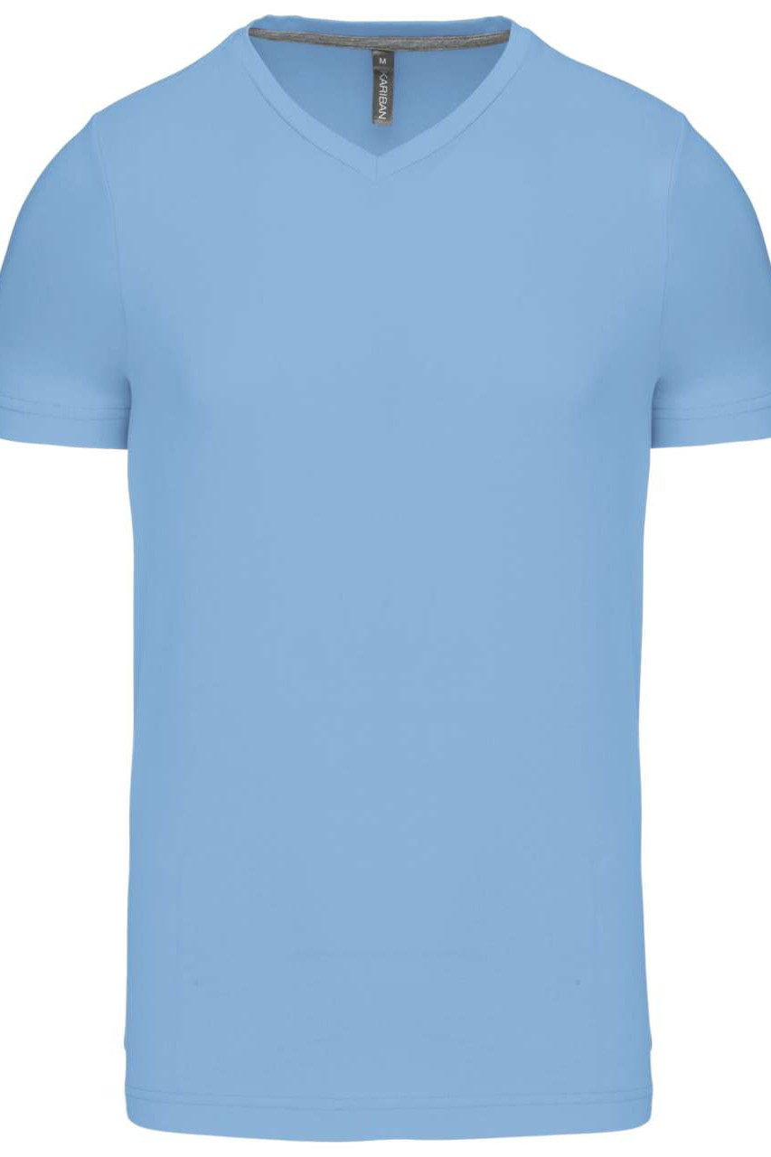 MEN'S SHORT-SLEEVED V-NECK T-SHIRT