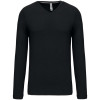 MEN'S LONG-SLEEVED V-NECK T-SHIRT