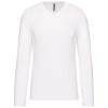 MEN'S LONG-SLEEVED V-NECK T-SHIRT