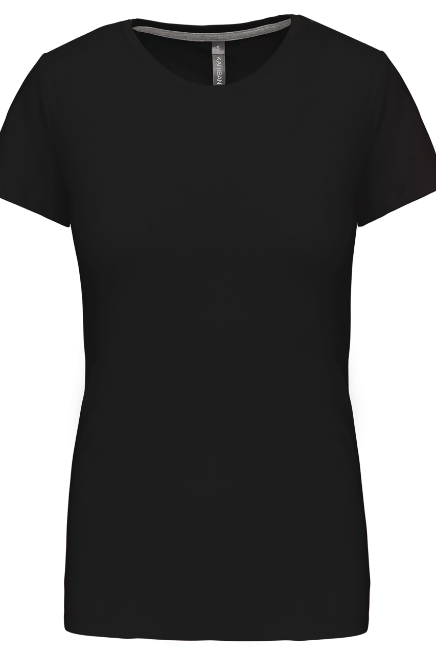 LADIES' SHORT SLEEVE CREW NECK T-SHIRT