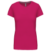 LADIES' SHORT SLEEVE CREW NECK T-SHIRT