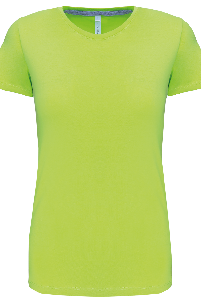 LADIES' SHORT SLEEVE CREW NECK T-SHIRT