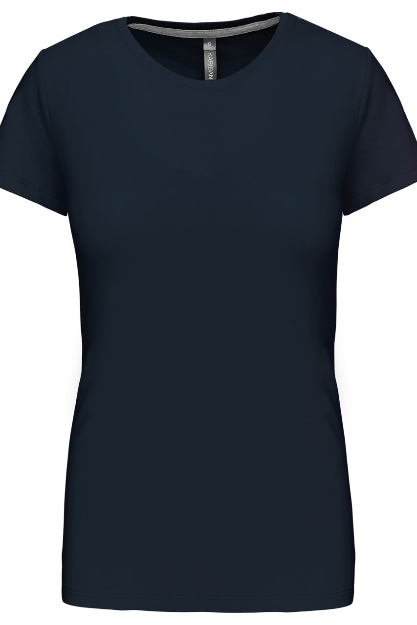 LADIES' SHORT SLEEVE CREW NECK T-SHIRT