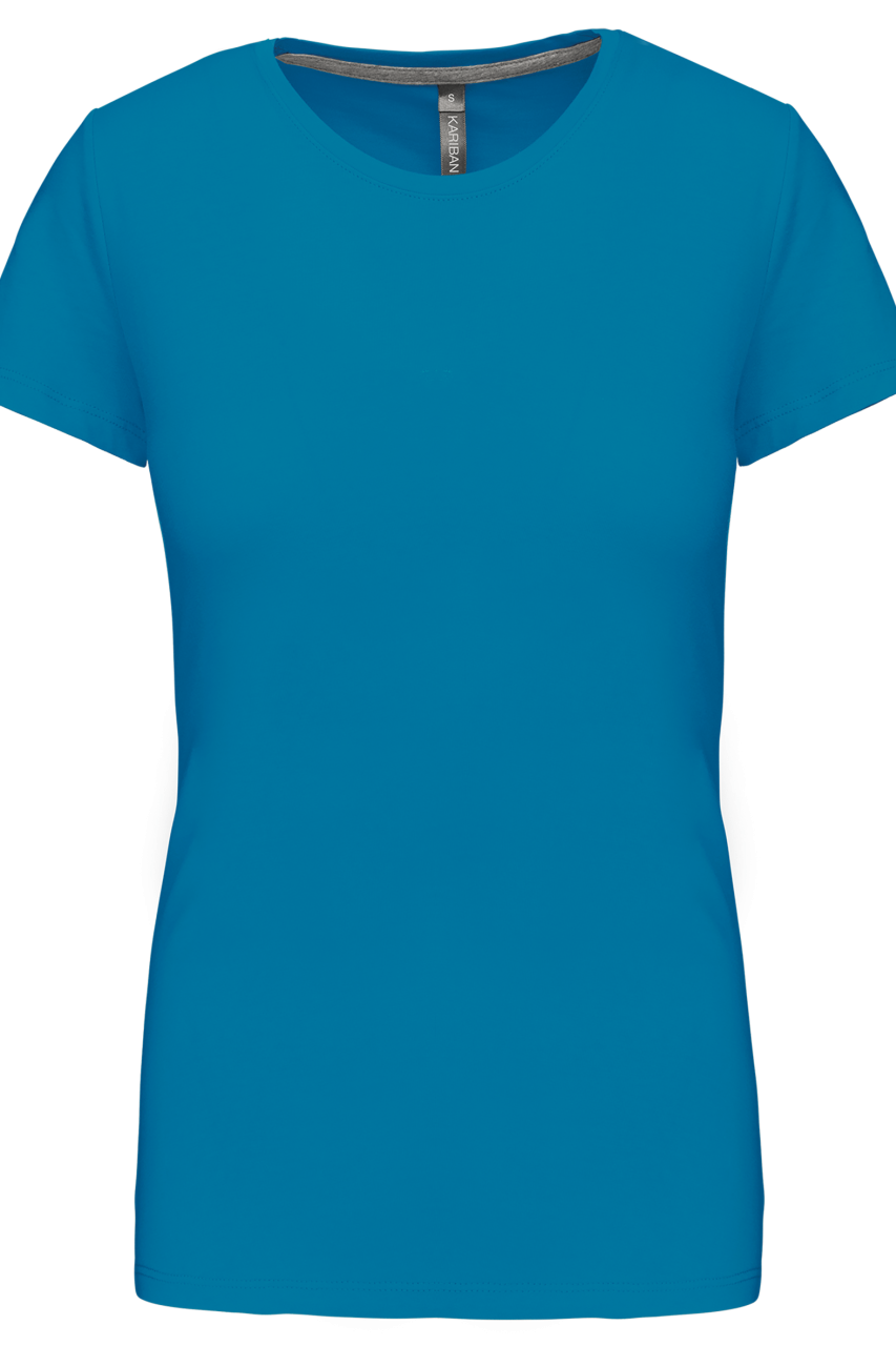 LADIES' SHORT SLEEVE CREW NECK T-SHIRT
