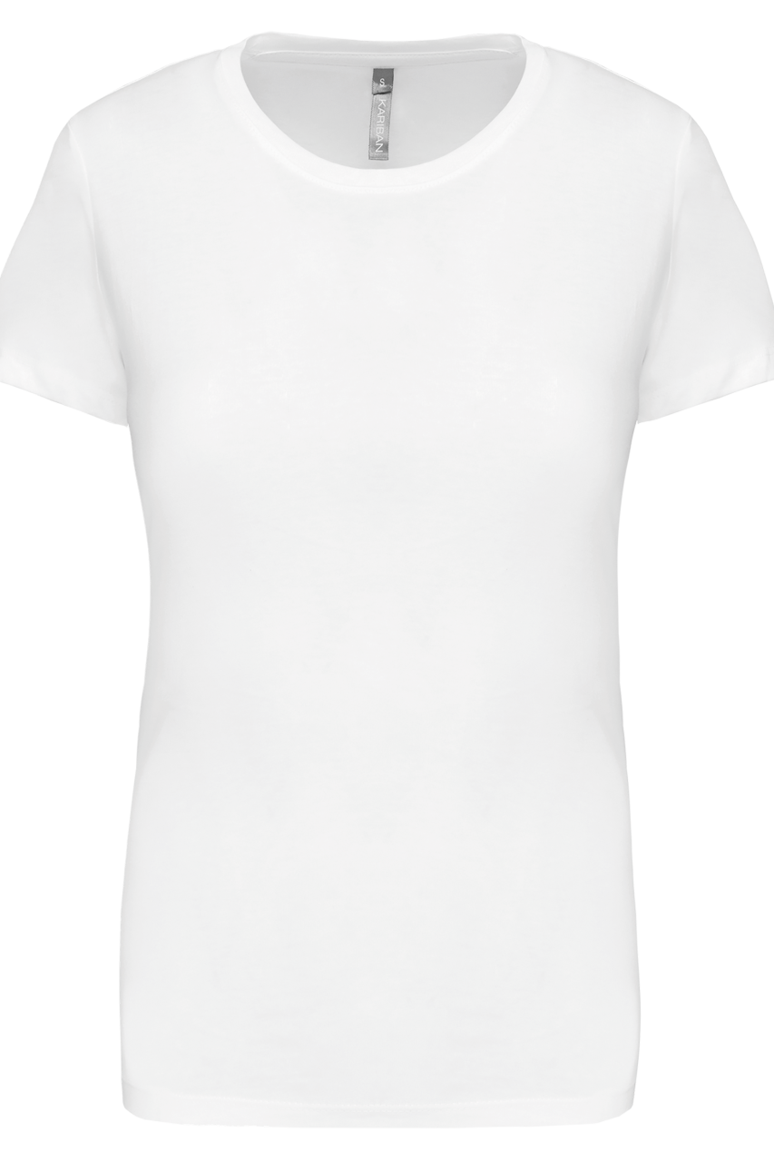 LADIES' SHORT SLEEVE CREW NECK T-SHIRT