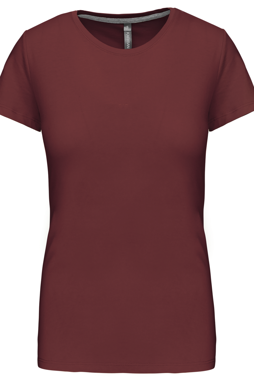 LADIES' SHORT SLEEVE CREW NECK T-SHIRT