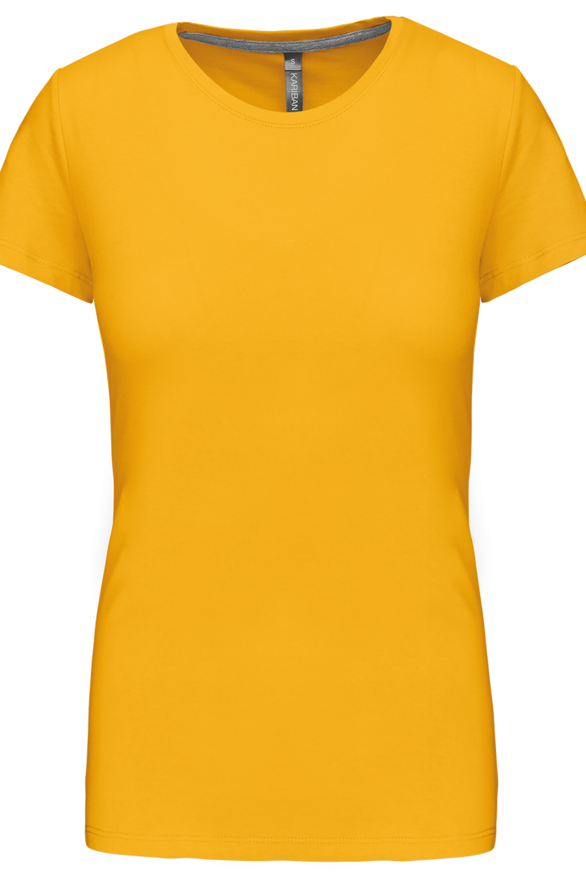 LADIES' SHORT SLEEVE CREW NECK T-SHIRT