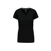 LADIES' SHORT-SLEEVED V-NECK T-SHIRT