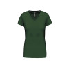 LADIES' SHORT-SLEEVED V-NECK T-SHIRT