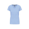 LADIES' SHORT-SLEEVED V-NECK T-SHIRT