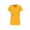 LADIES' SHORT-SLEEVED V-NECK T-SHIRT