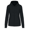 LADIES' ECO-FRIENDLY ZIPPED HOODED SWEATSHIRT