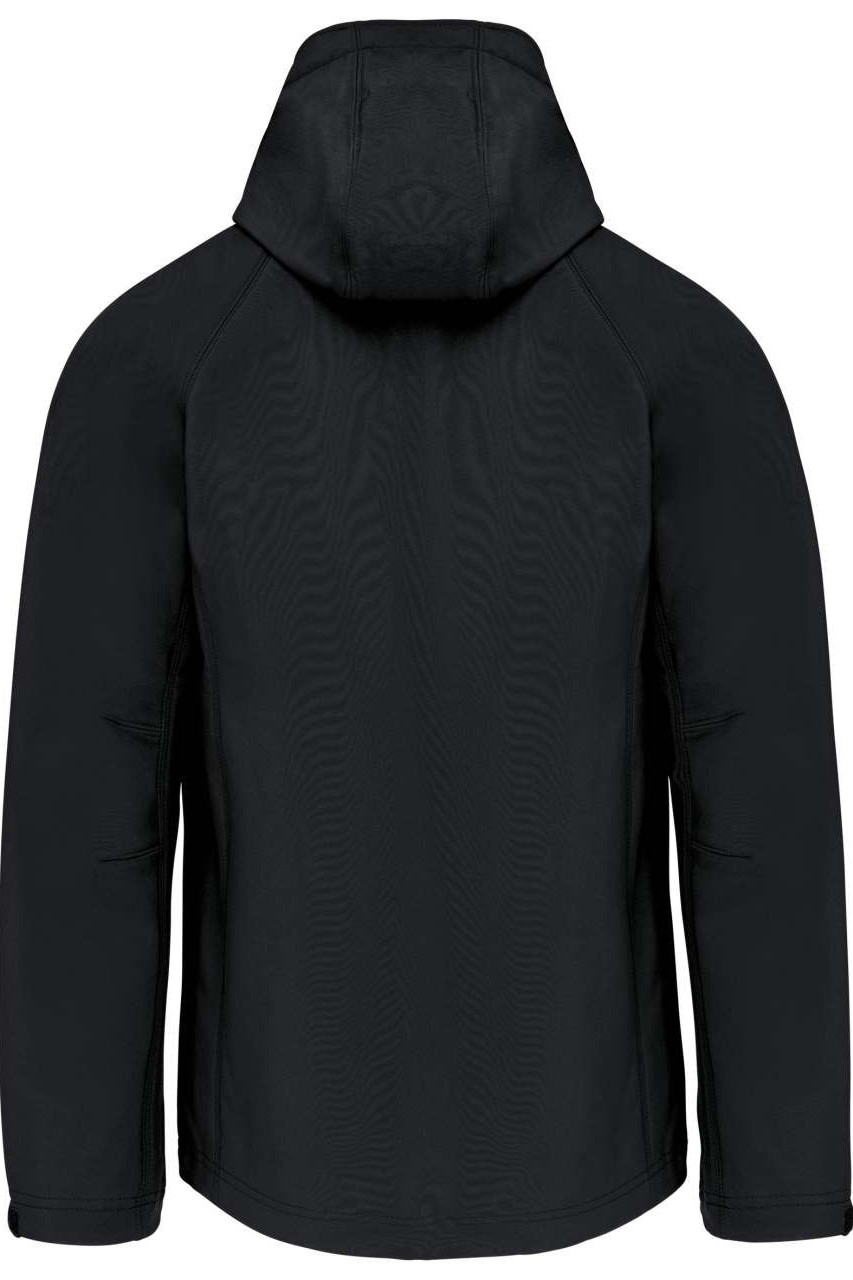 MEN'S DETACHABLE HOODED SOFTSHELL JACKET