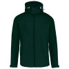 MEN'S DETACHABLE HOODED SOFTSHELL JACKET