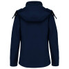 LADIES' DETACHABLE HOODED SOFTSHELL JACKET