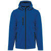 UNISEX 3-LAYER SOFTSHELL HOODED JACKET WITH REMOVABLE SLEEVES