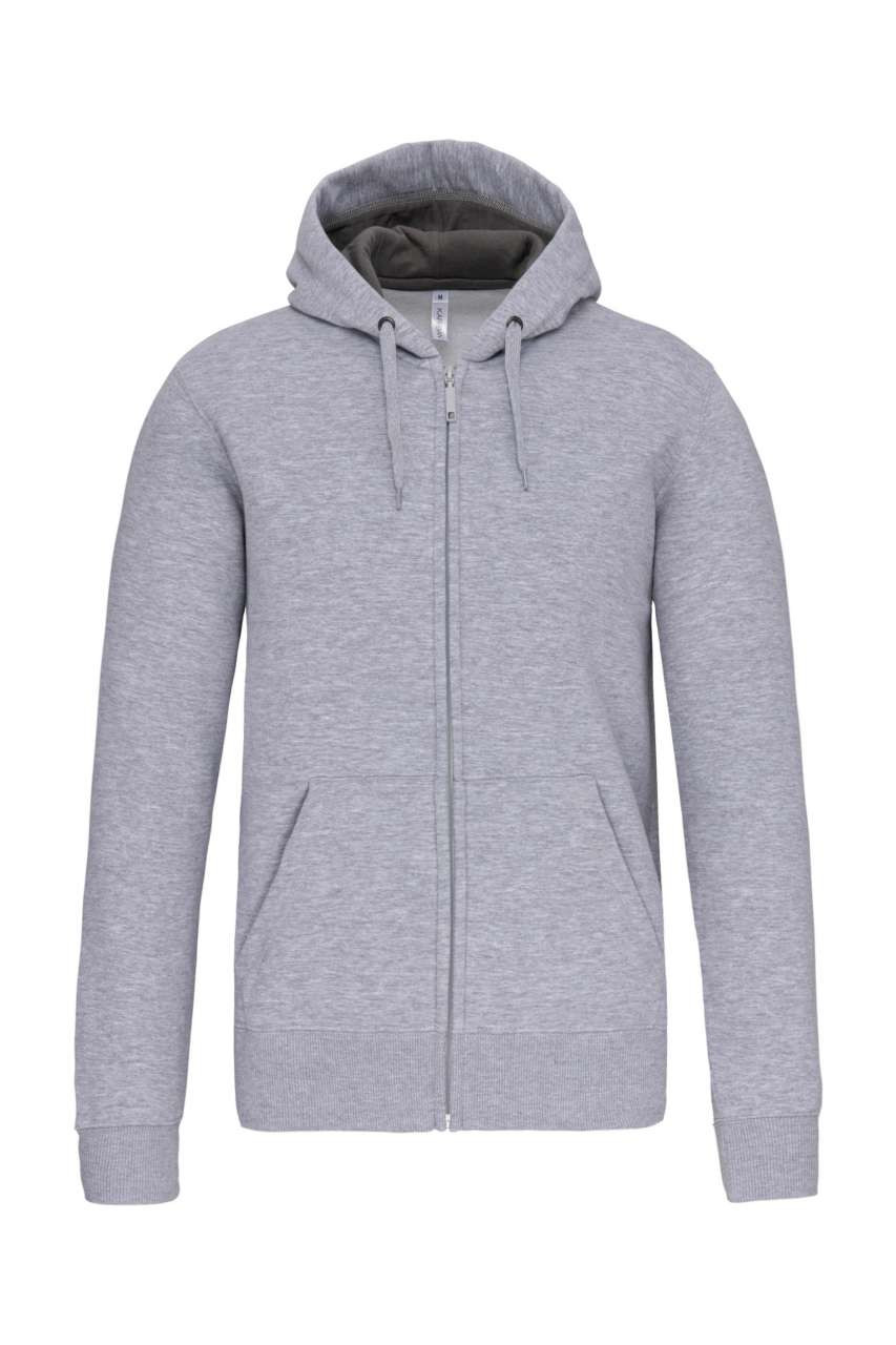 FULL ZIP HOODED SWEATSHIRT