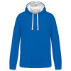 MEN'S CONTRAST HOODED SWEATSHIRT
