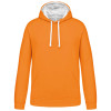 MEN'S CONTRAST HOODED SWEATSHIRT