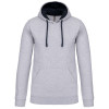 MEN'S CONTRAST HOODED SWEATSHIRT