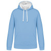 MEN'S CONTRAST HOODED SWEATSHIRT