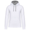 MEN'S CONTRAST HOODED SWEATSHIRT