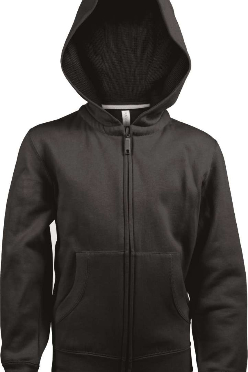 KIDS FULL ZIP HOODED SWEATSHIRT