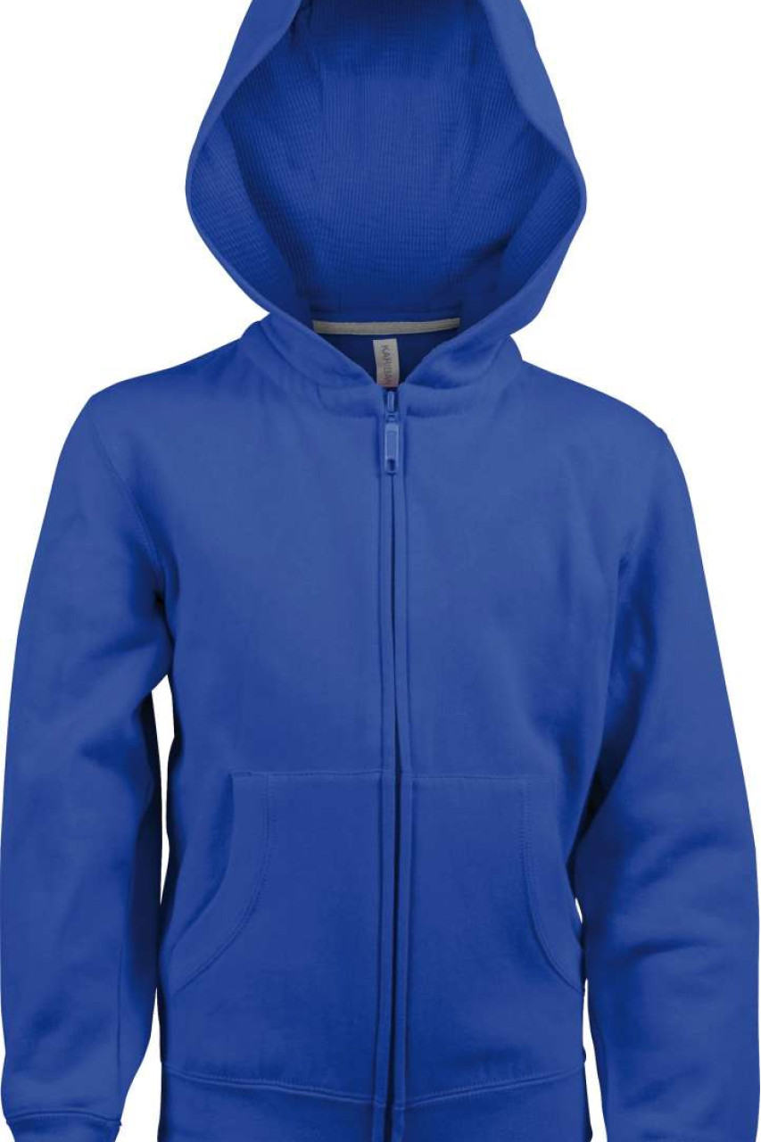 KIDS FULL ZIP HOODED SWEATSHIRT