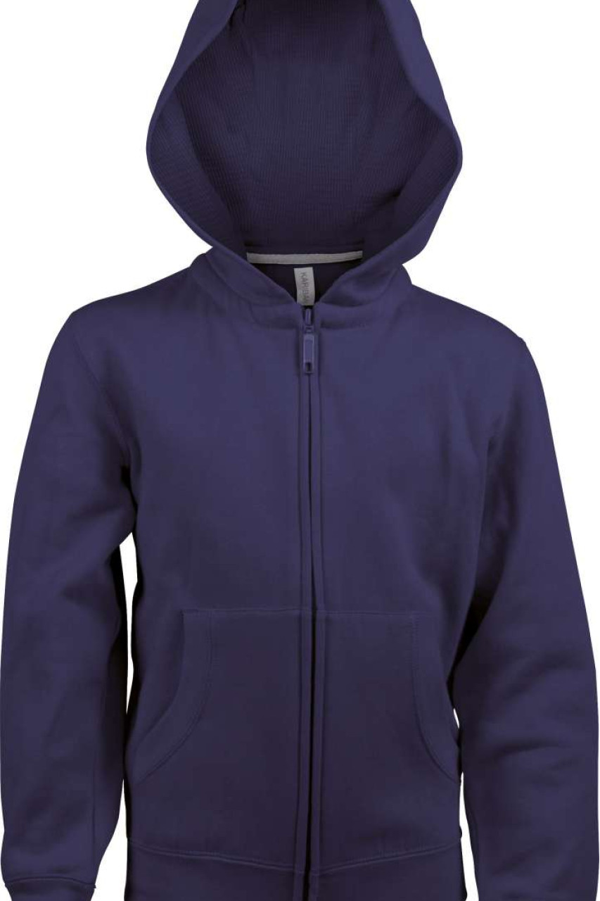 KIDS FULL ZIP HOODED SWEATSHIRT