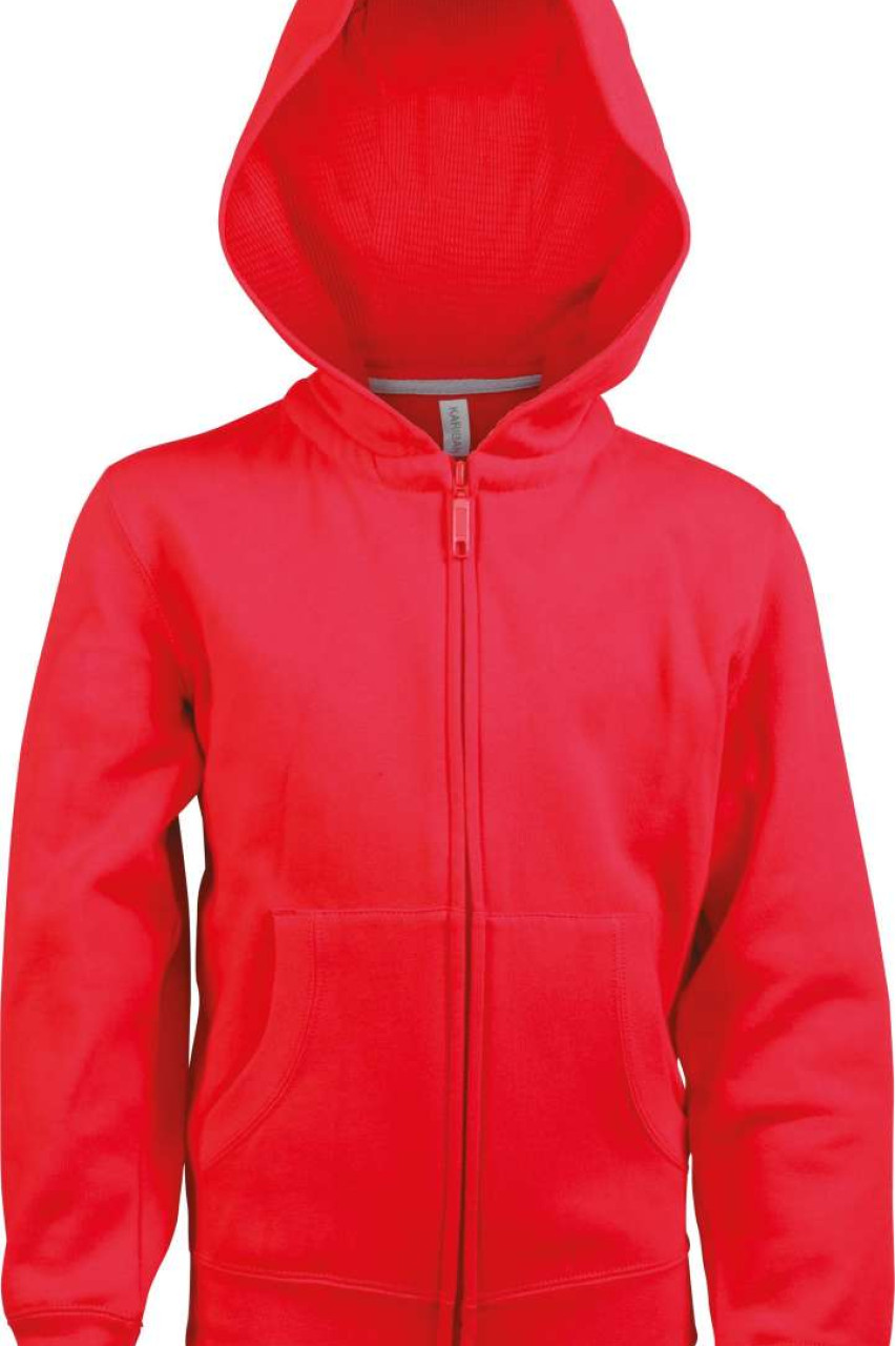 KIDS FULL ZIP HOODED SWEATSHIRT