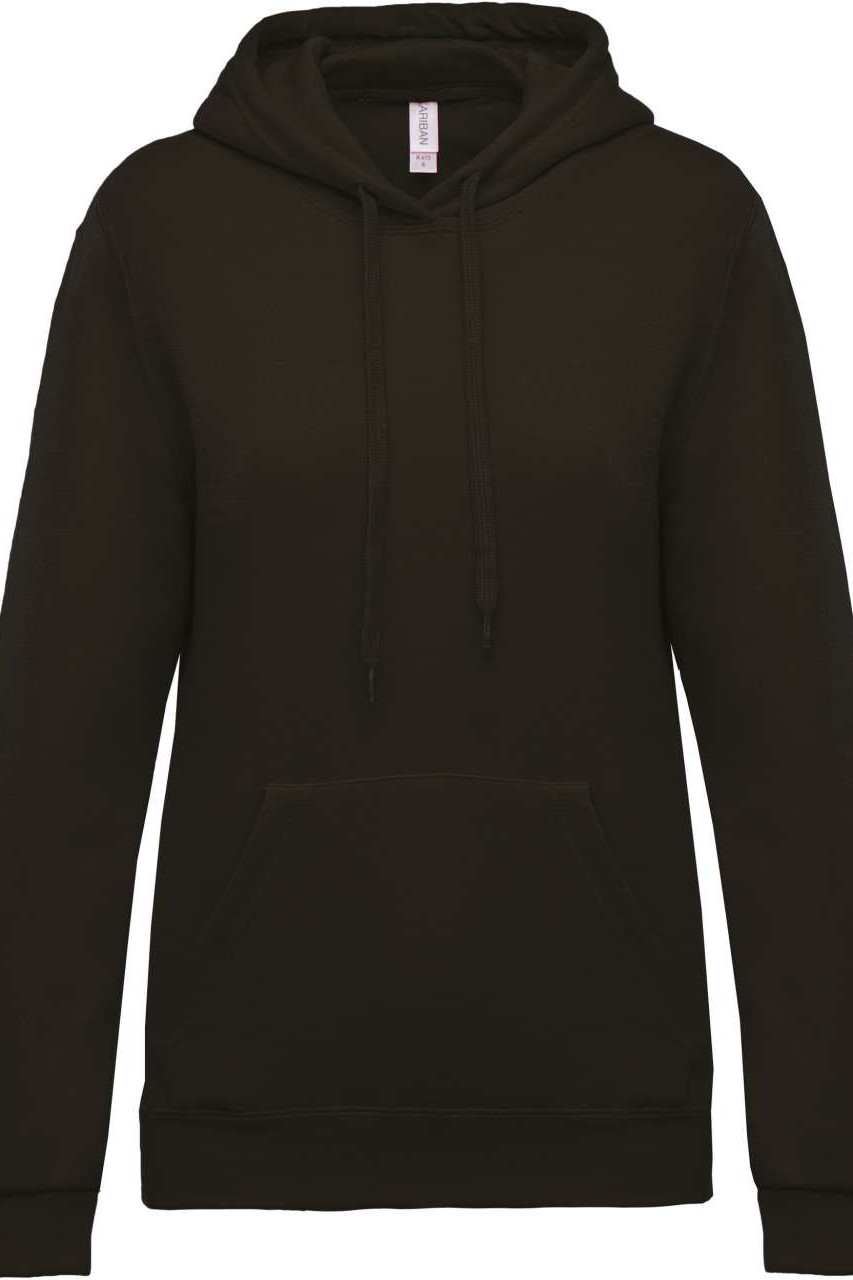 LADIES’ HOODED SWEATSHIRT